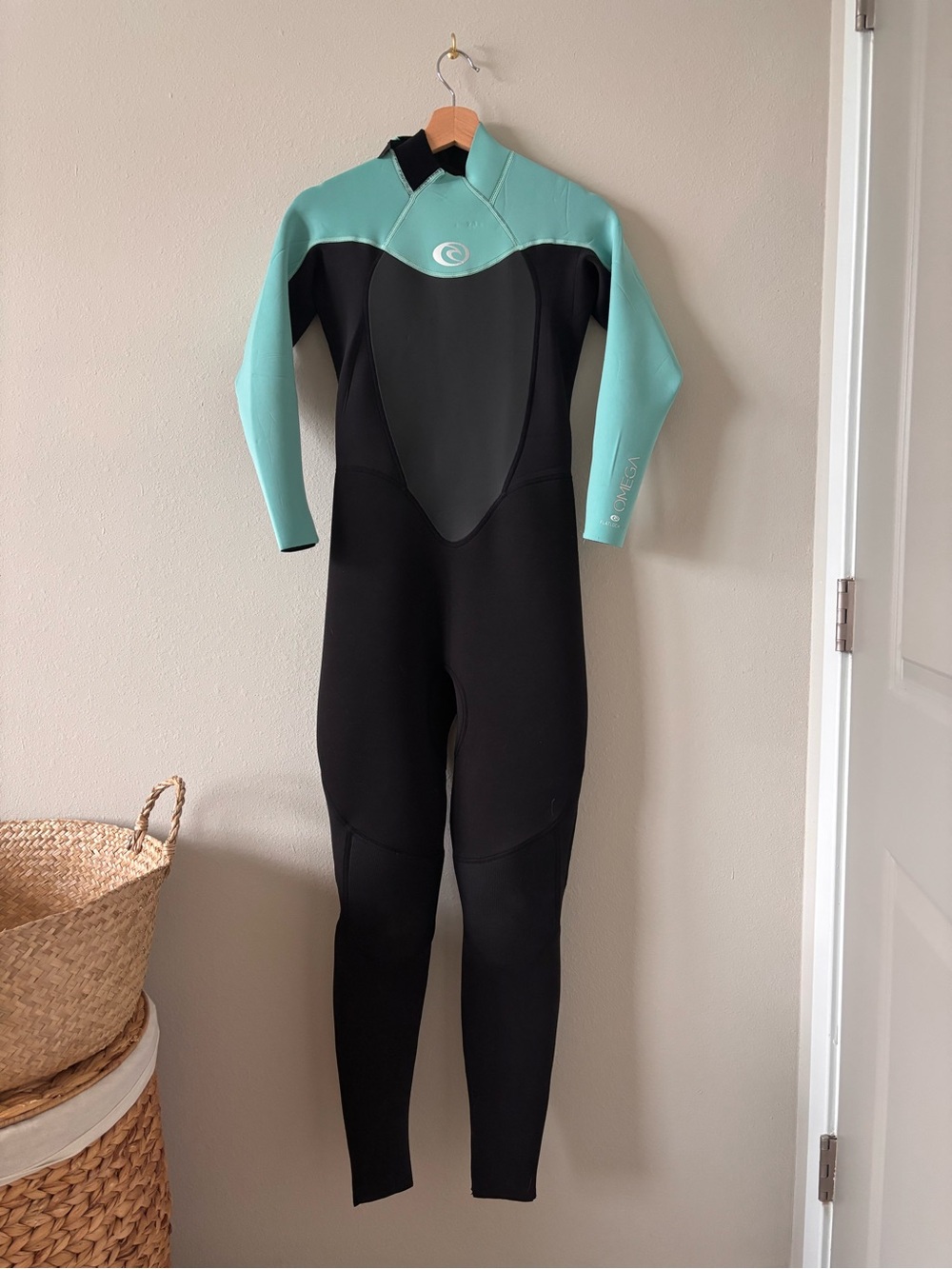 Rip Curl Full Wetsuit Black and Teal